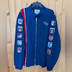 Lana Del Rey Racing Jacket with Album Patches
